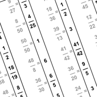 Dix grilles à imprimer avec leur correction