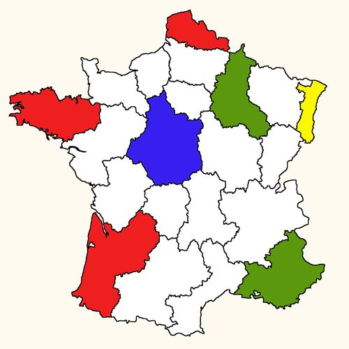 Puzzle à résoudre Grille logique 4 couleurs