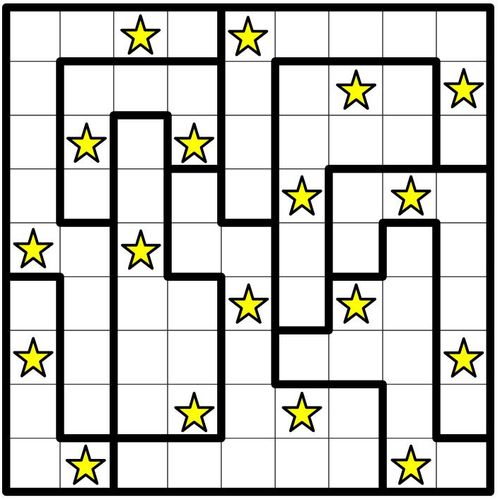 Solution Solution Puzzle Étoiles