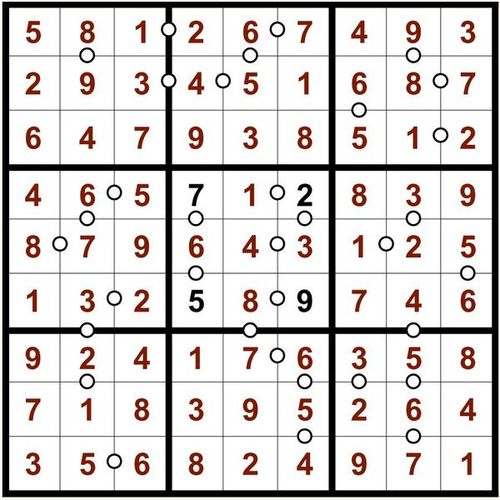 Solution Solution Puzzle Sudoku Consécutif