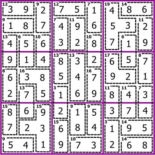 Solution Solution Puzzle Sudoku Killer